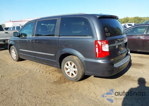 2013 Chrysler Town & Country Touring из США, поврежденный, VIN 2C4RC1BG5DR657824